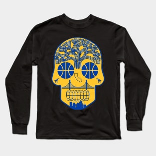 Golden State Sugar Skull Long Sleeve T-Shirt